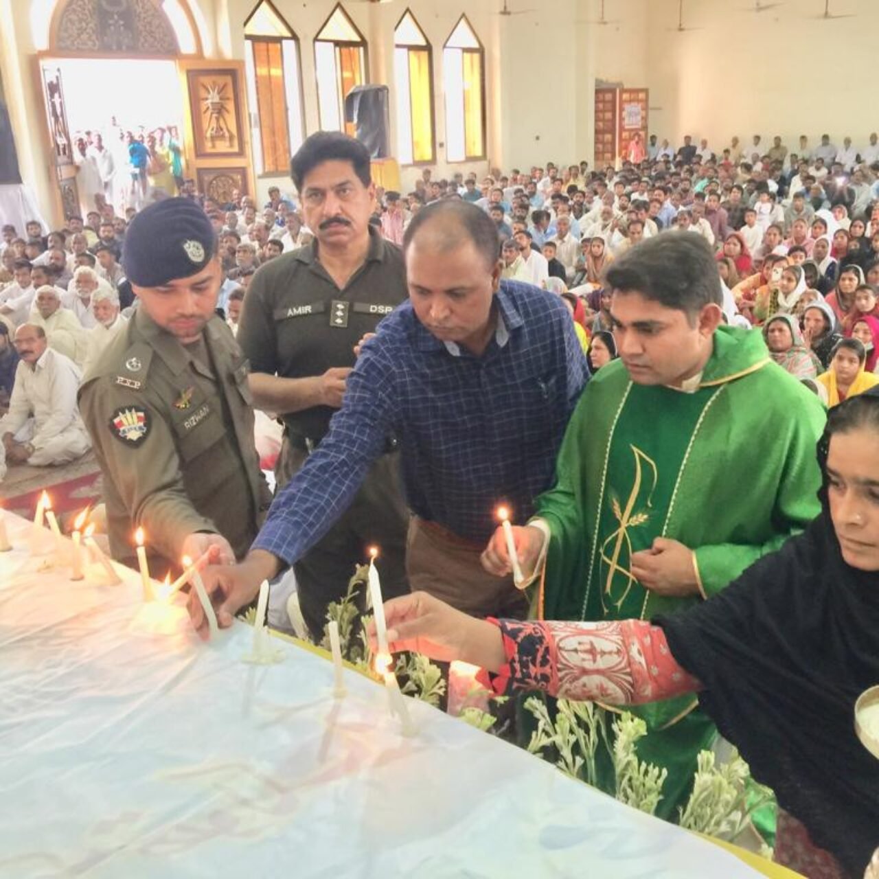 Candle Ceremony To Express Solidarity With Affected Families Of Jaranwala