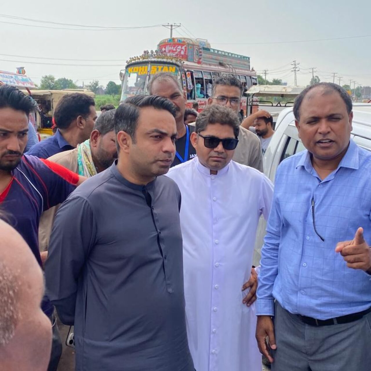 A Fact-finding visit to Francis Abad with District Administrative