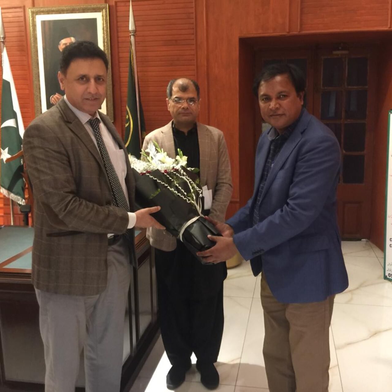 Welcomed newly appointed Deputy Commissioner of Gujranwala