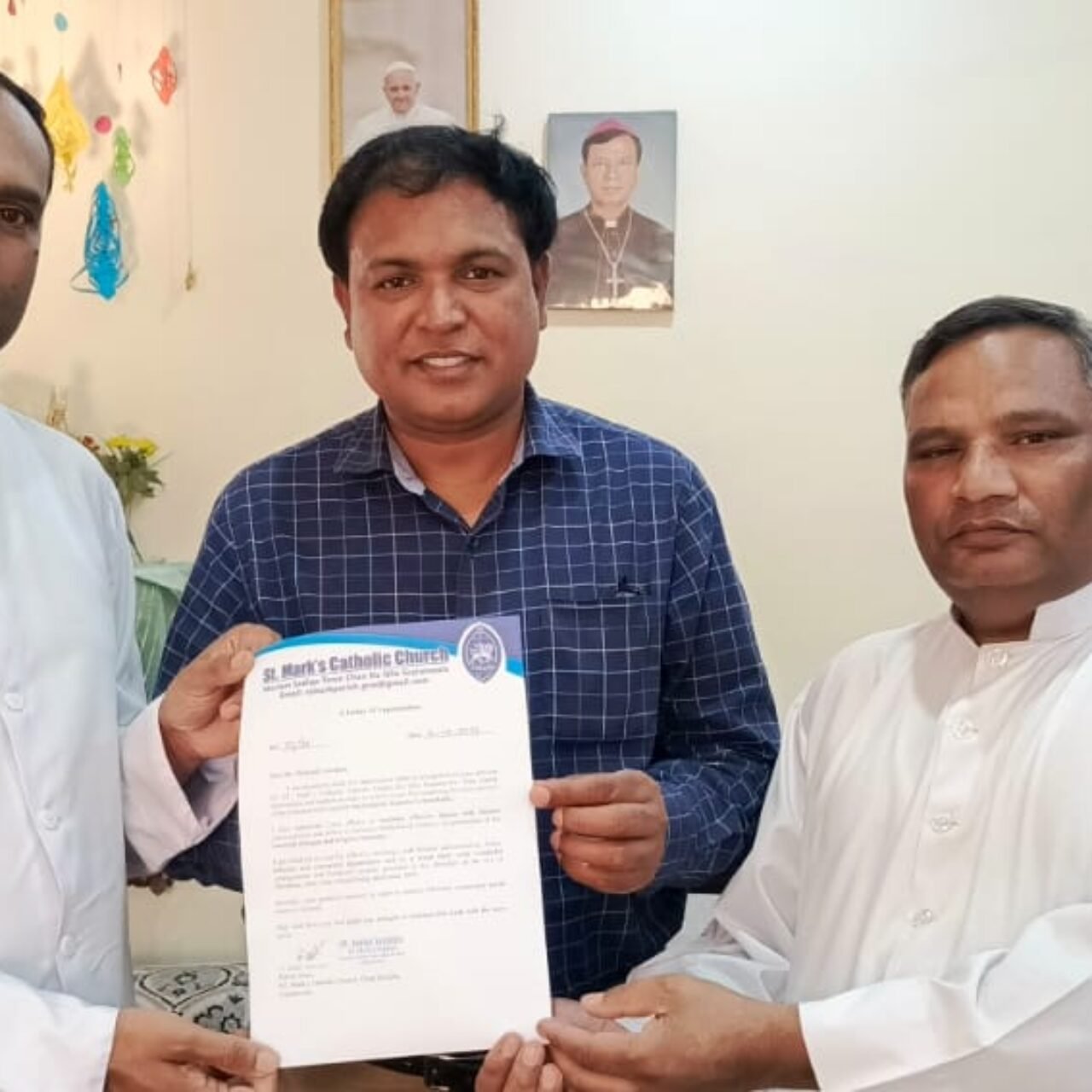 A letter of Appreciation for Community Services