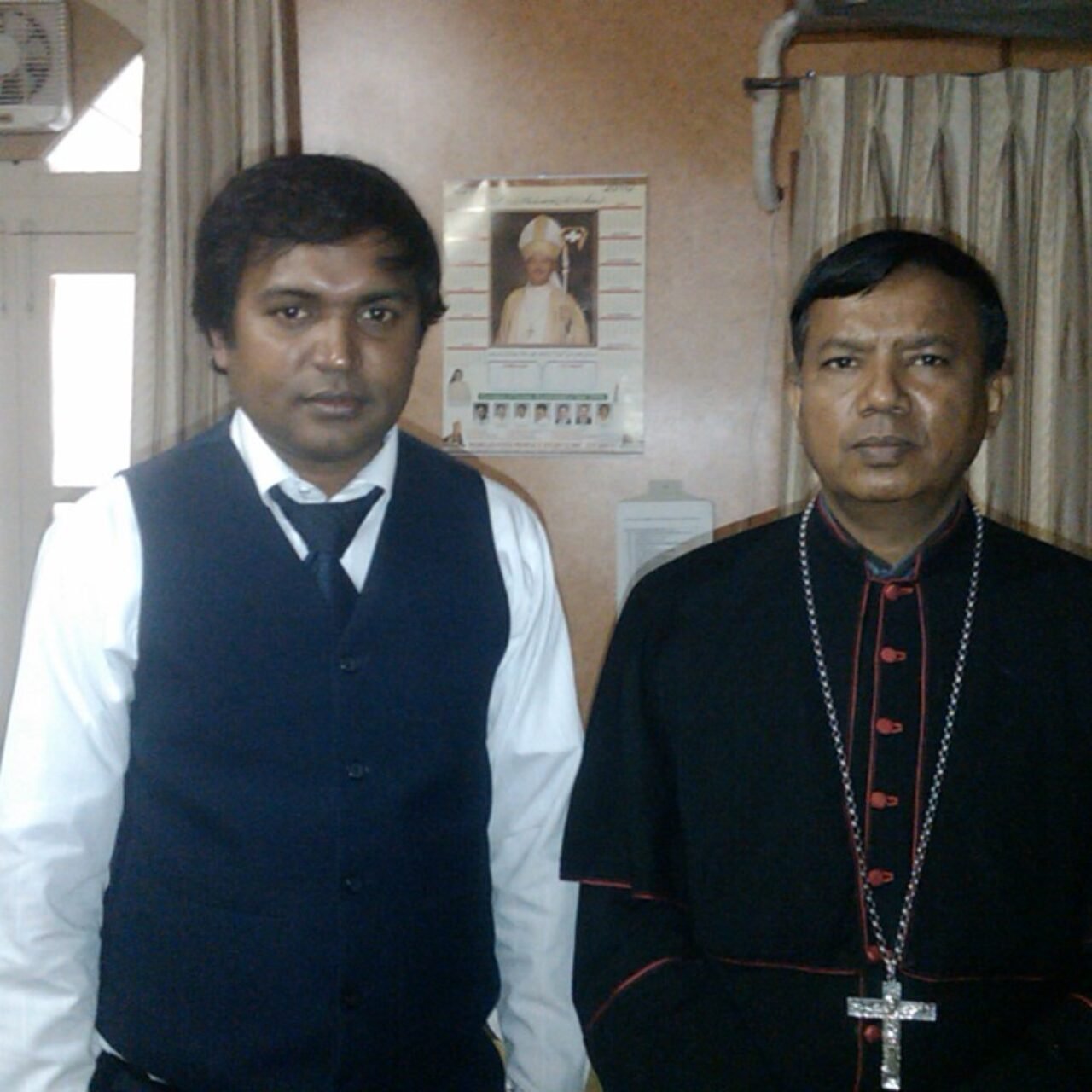 I met His Excellency Archbishop Sebastian Francis Shaw in Lahore