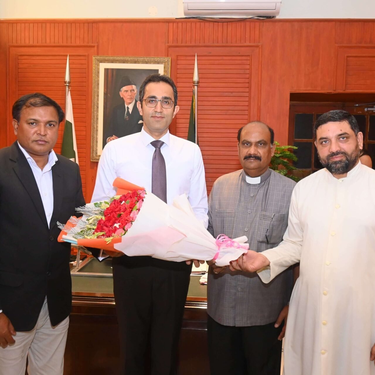 Welcomed newly appointed Deputy Commissioner of Gujranwala