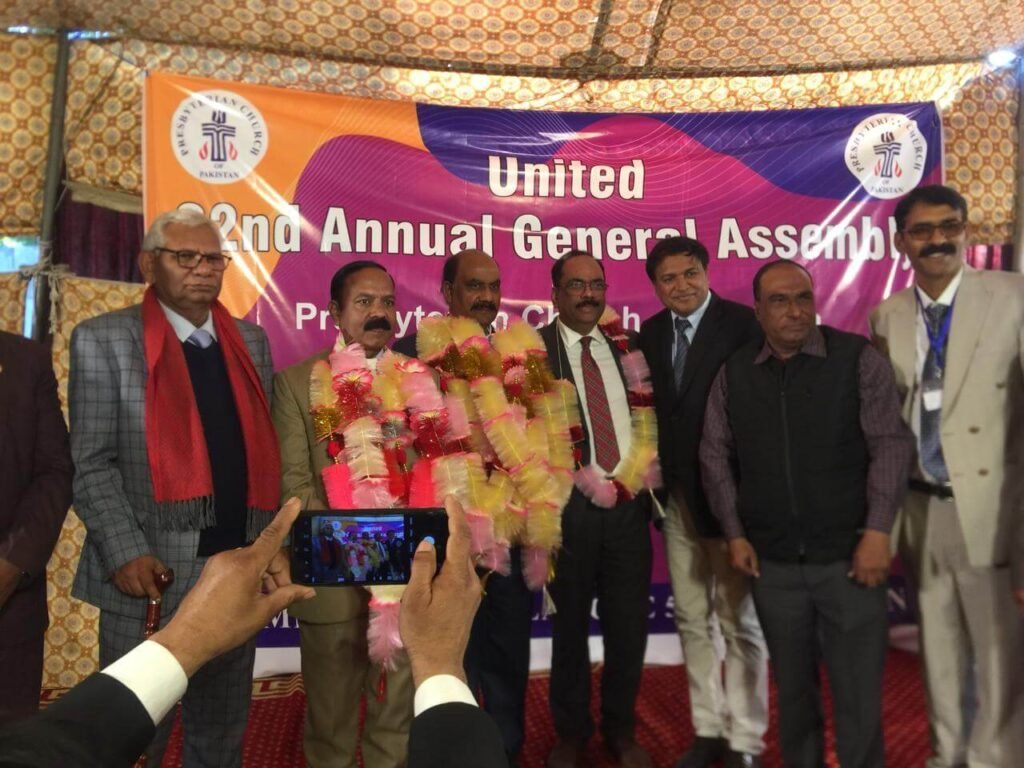 Congratulate Rev. Arif Masih Siraj on Election as the Moderator of the Presbyterian Church Pakistan