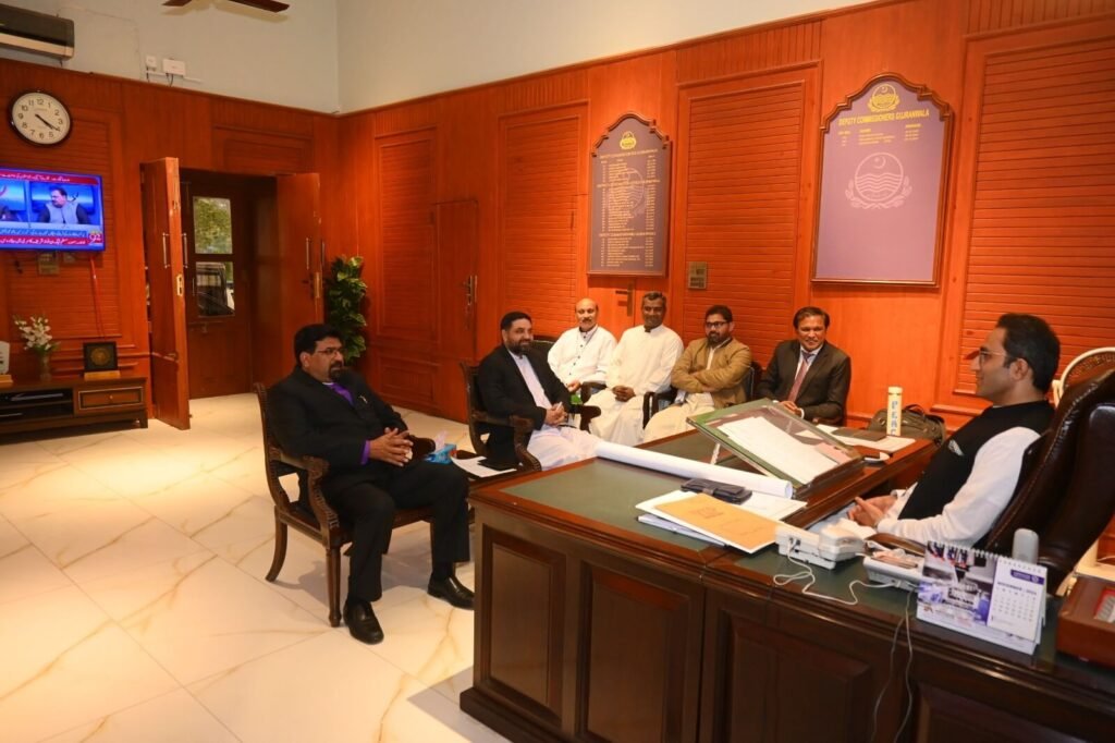 A Meeting with Deputy Commissioner Mr. Naveed Ahmad