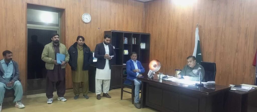 meeting with SSP Operations Dr. Raza Tanveer