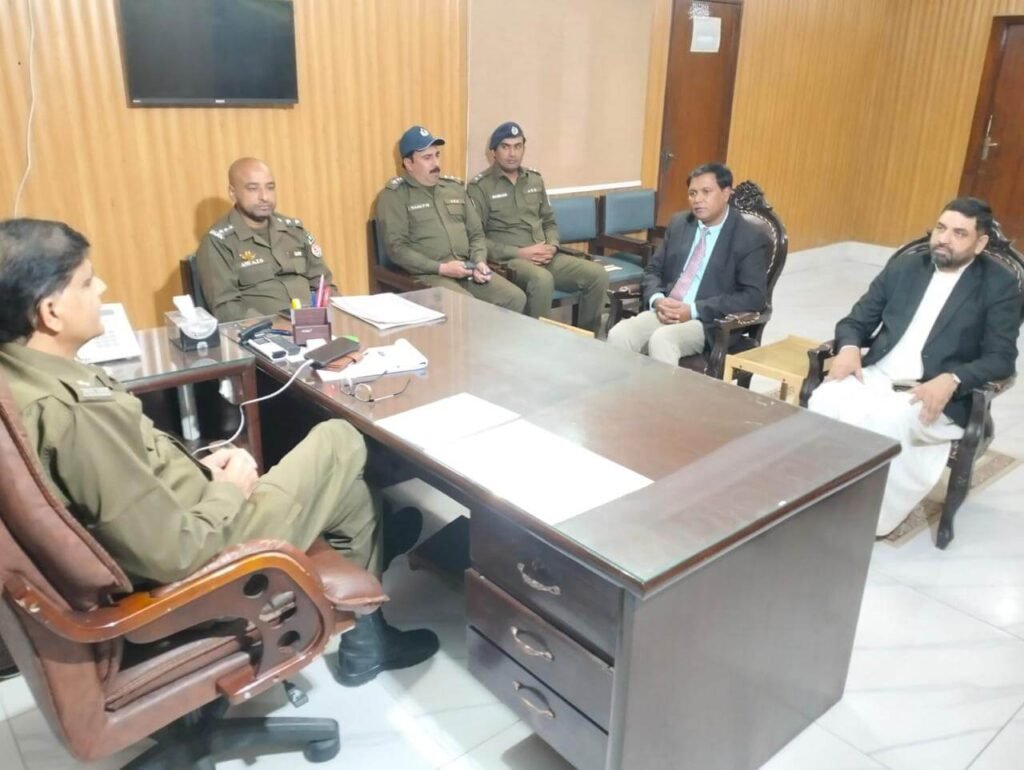 meeting with SSP Operations Dr. Raza Tanveer