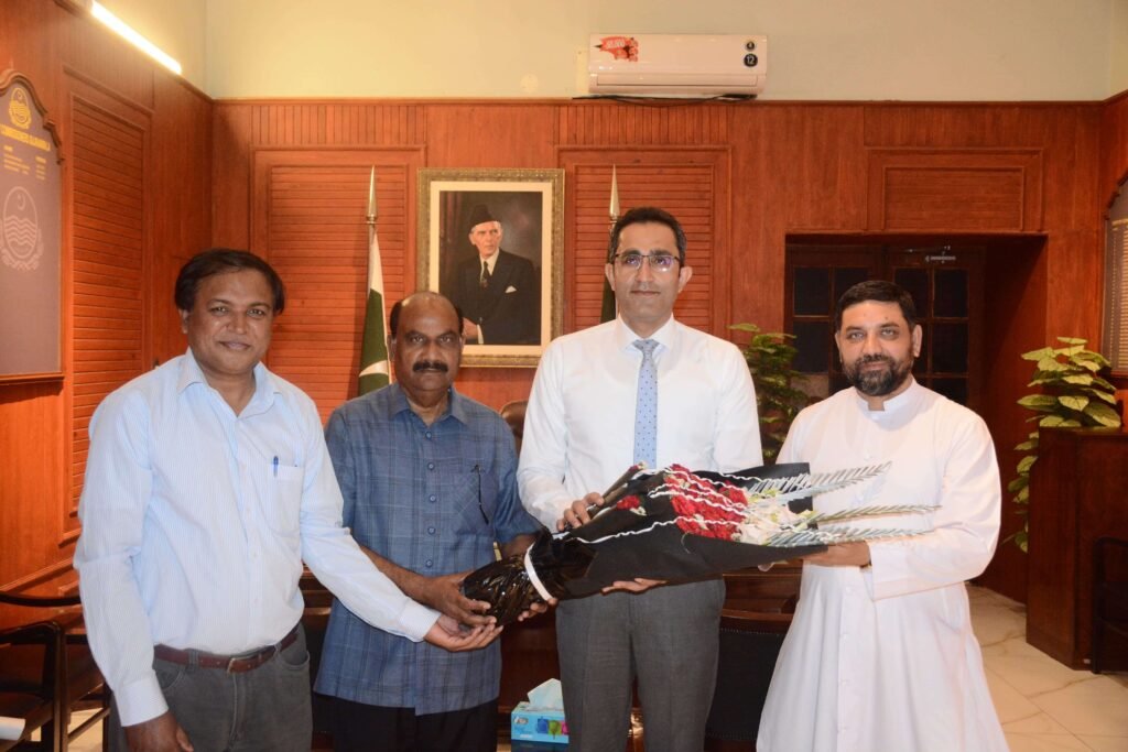 Meeting with Deputy Commissioner, Gujranwala