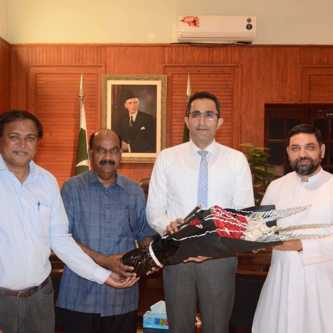 Christian leaders Meeting with Deputy Commissioner Gujranwala