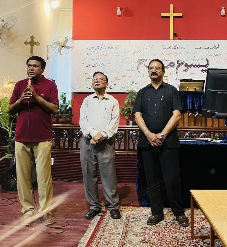 At Saint Paul’s Presbyterian Church Gujranwala