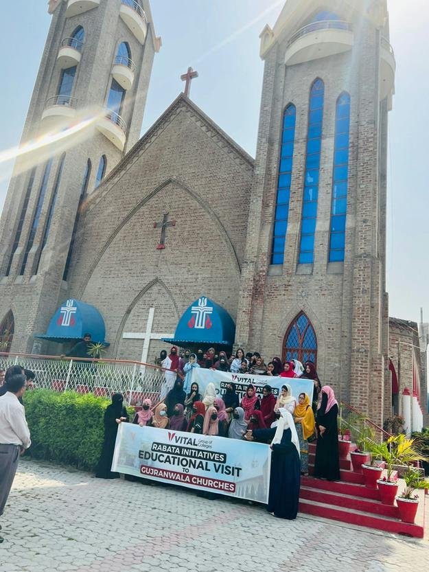 At Saint Paul’s Presbyterian Church Gujranwala