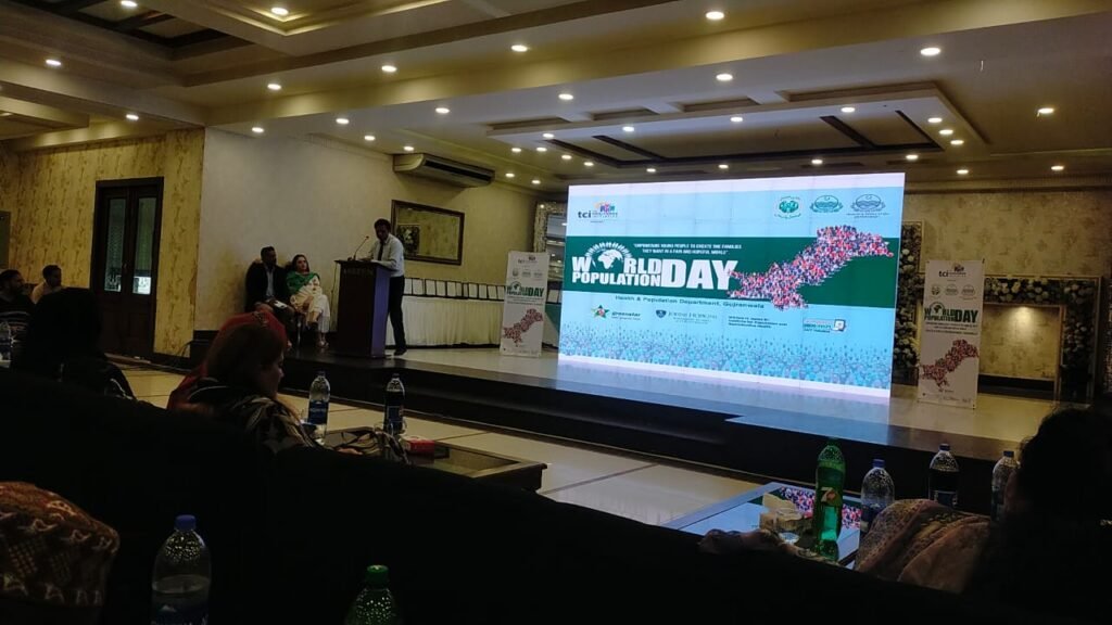 Mr. Shahzad Lawrence addressed the participants
