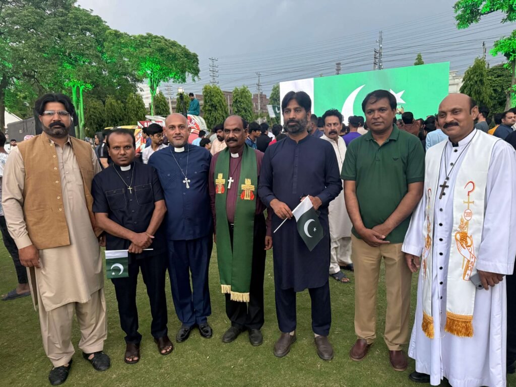 A picture was captured with Mr. Faisal Sultan, Additional Deputy Commissioner General, with Christian leaders