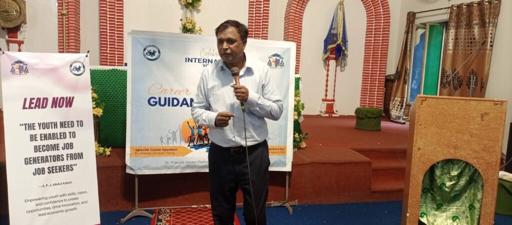 I’m sharing my thoughts with the youth