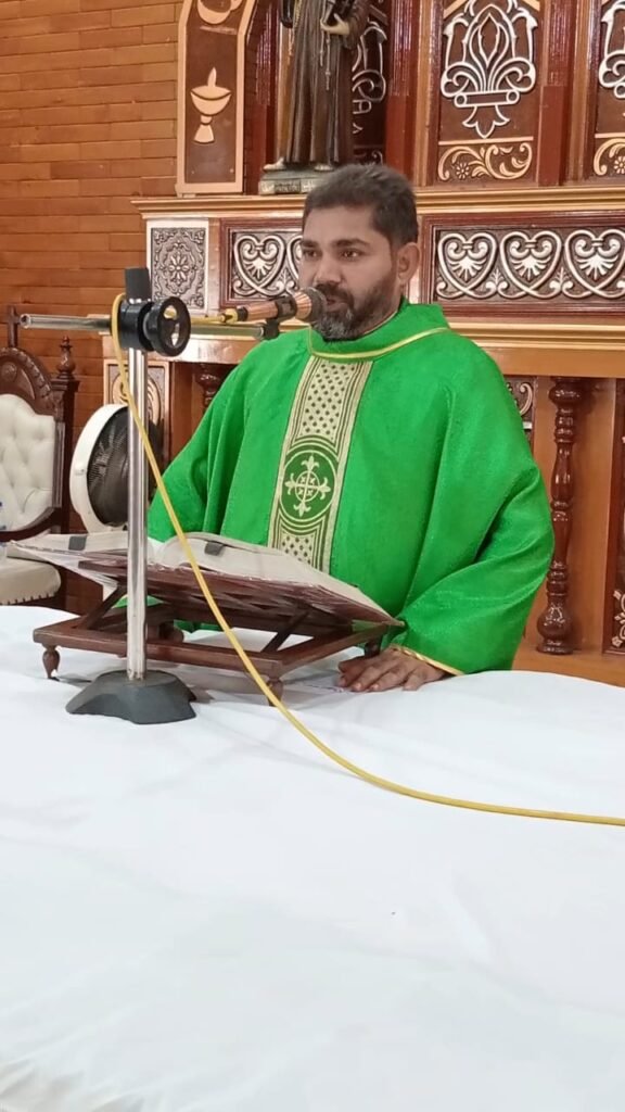 Rev. Fr. Shakeel Inayat at Saint Church