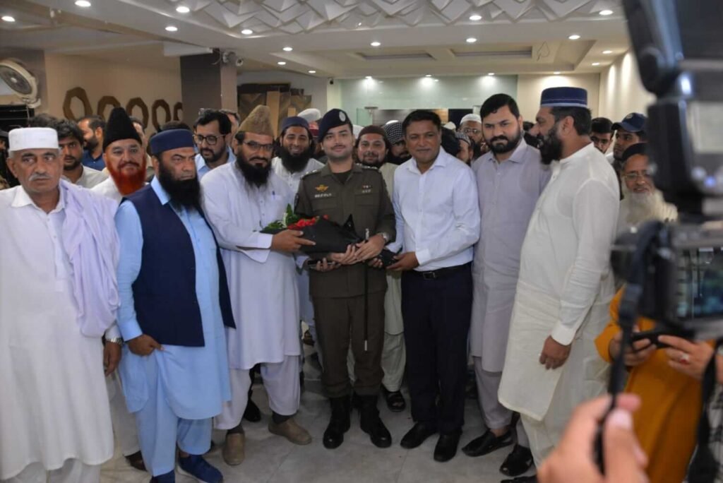Mr. Shahzad Lawrence and others welcomed Mr. Rizwan Tariq, CPO, Grw