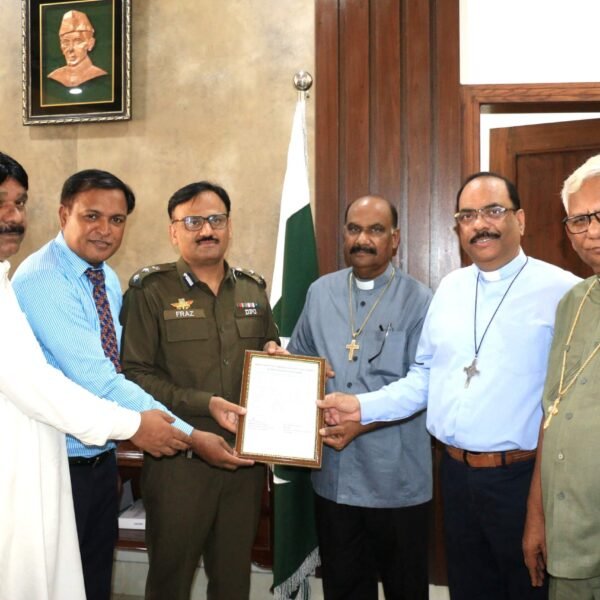 The Christian community thanked the Police Officials