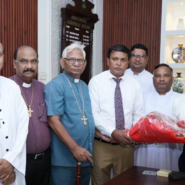 The Christian community congratulated Worthy Naveed Haider Sherazi