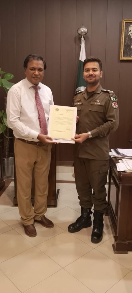 The Certificate of Appreciation