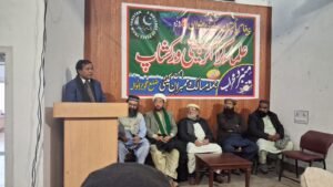 Shahzad Lawrence addressing the participants