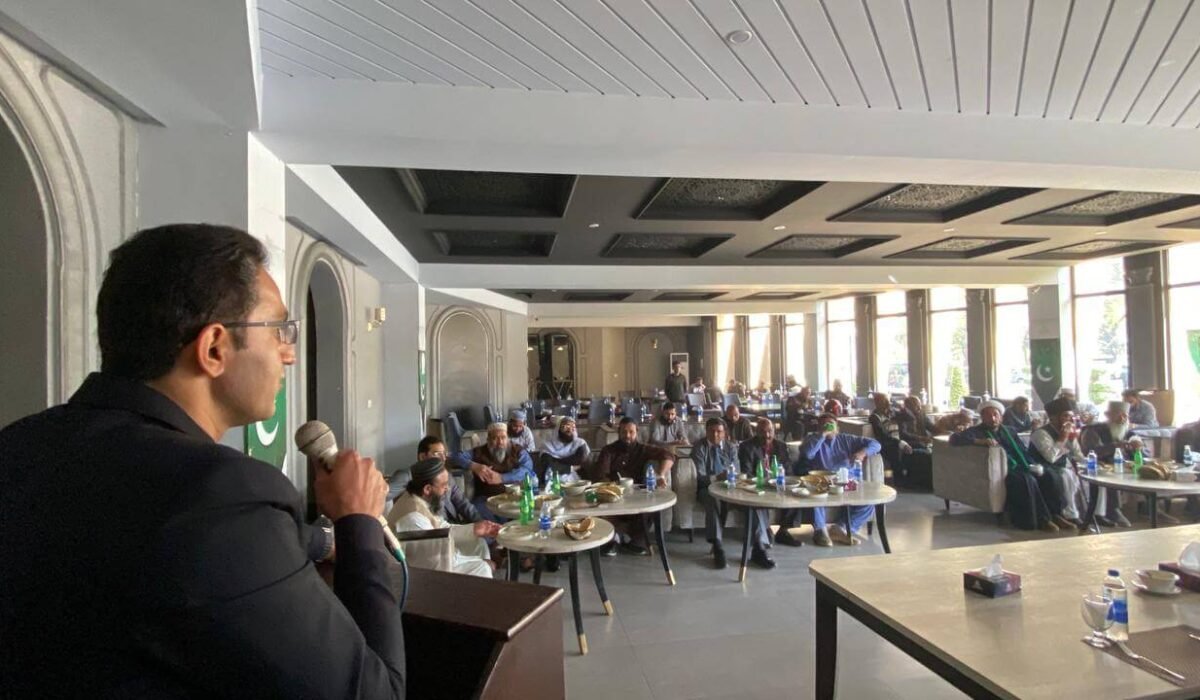 Mr. Naveed Ahmad, Deputy Commissioner, was addressing