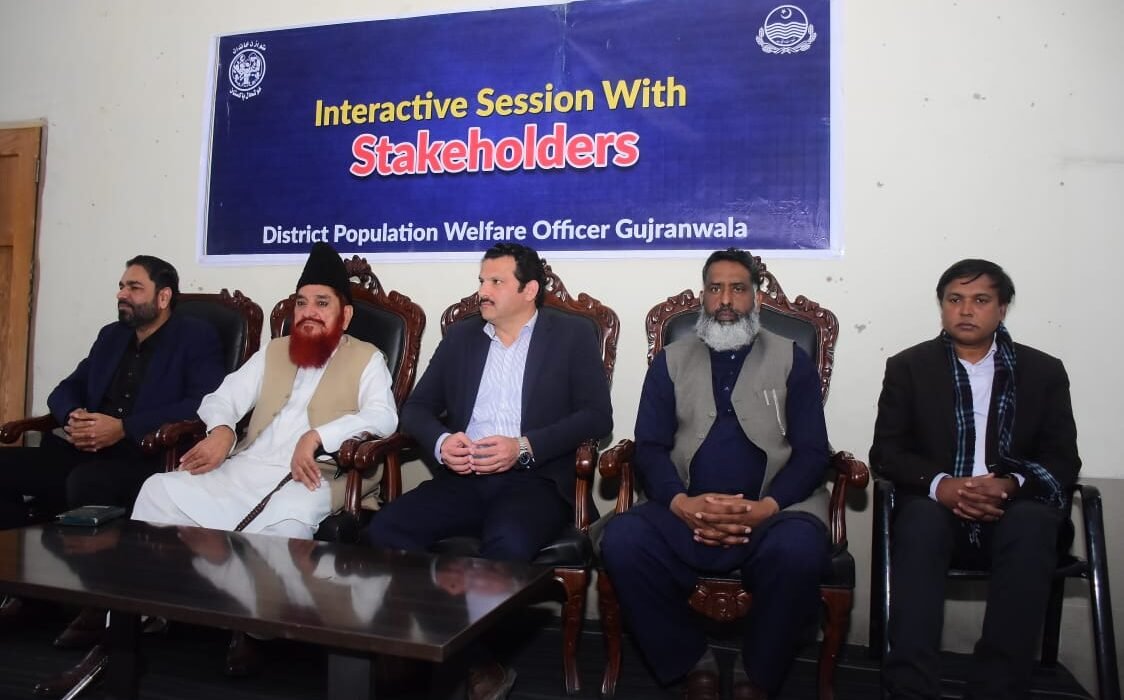 Mr. Shahzad Lawrence with key stakeholders during a program