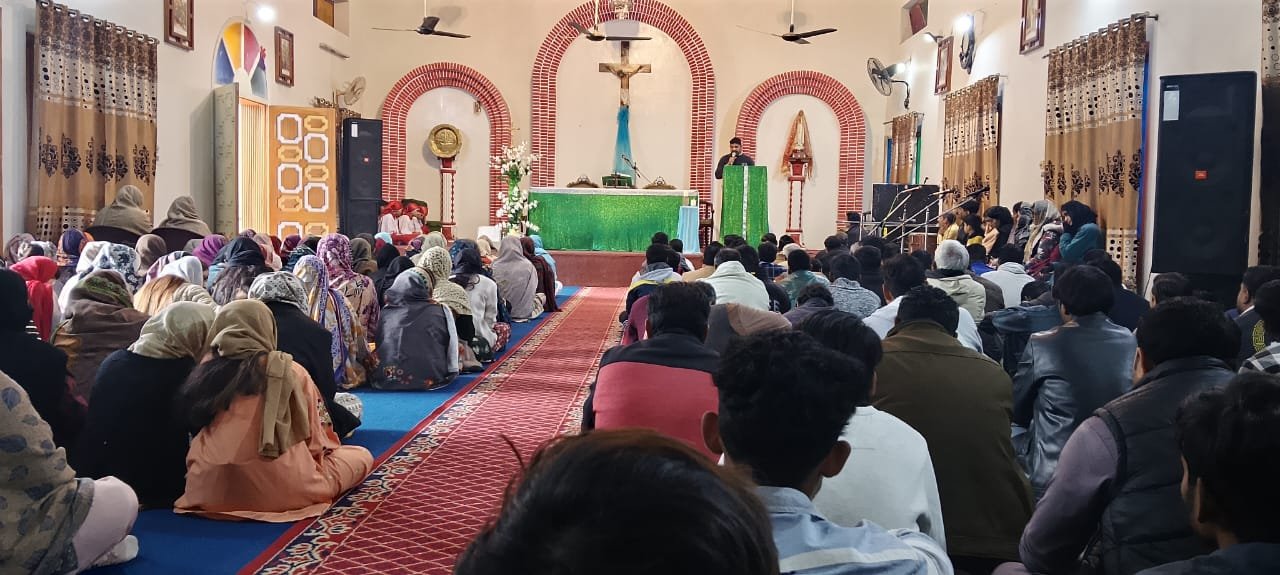 Mr. Shahzad Lawrence was welcoming to deliver his speech.