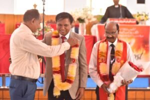 Warm welcome at Presbyterian Church