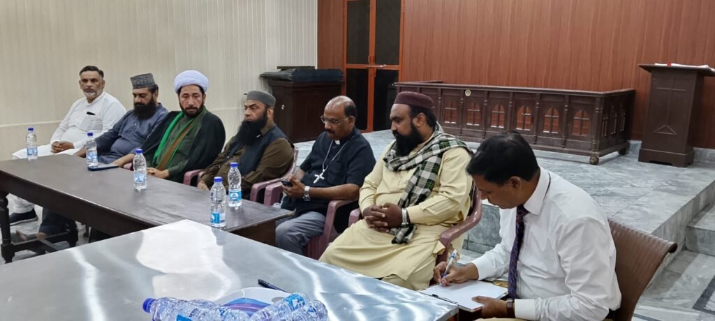 Mr. Shahzad Lawrance was taking notes