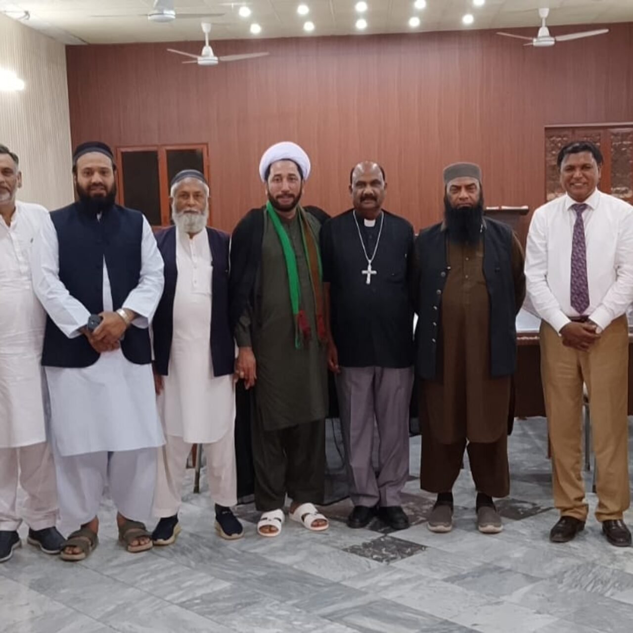 An Interfaith session with Muslim scholars at SMFP Church Gujranwala