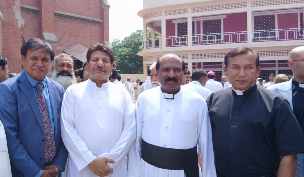A picture captured at Archdiocese of Lahore.