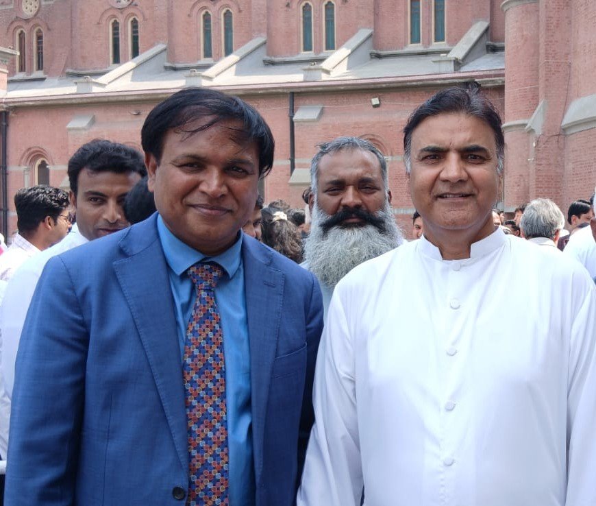 A pleasant meeting with Fr. Joseph Shahzad