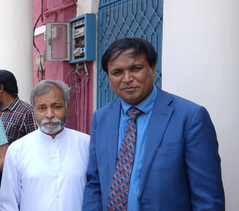 With Rev. Fr. Francis Chaman
